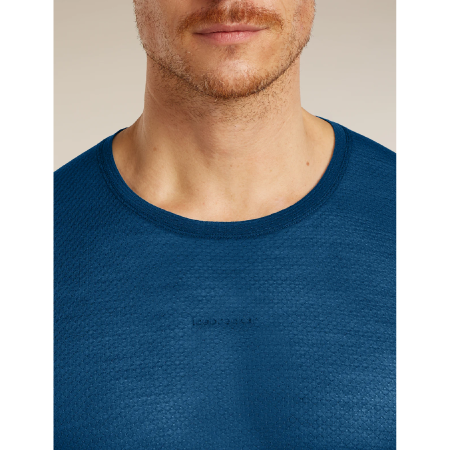 Pánské funkční triko Icebreaker M Mer 75 Cool-Lite Featherlight SS Crewe