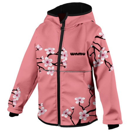 Dětská softshellová bunda WAMU Pink