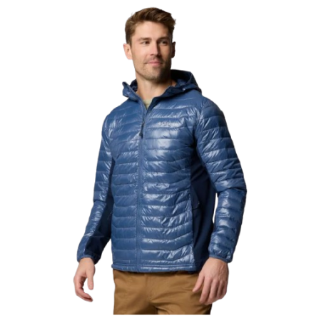 Pánská bunda Columbia Powder Pass™ Hybrid Hooded Jacket