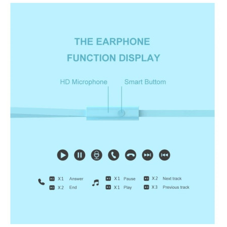 Sluchátka Swissten EARBUDS RAINBOW YS-D2