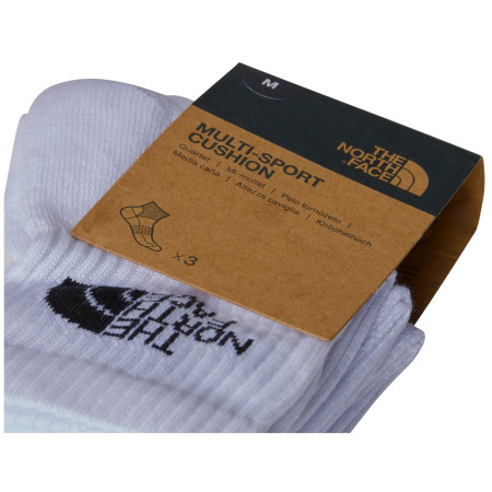 Pánské ponožky The North Face Multi Sport Cush Quarter Sock 3P