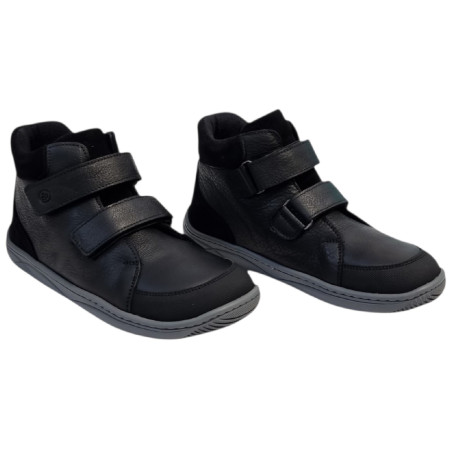 Dětské barefoot boty beBare 3602SA Black