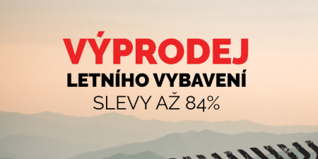 Výprodej letního zboží pokračuje - slevy až 84%