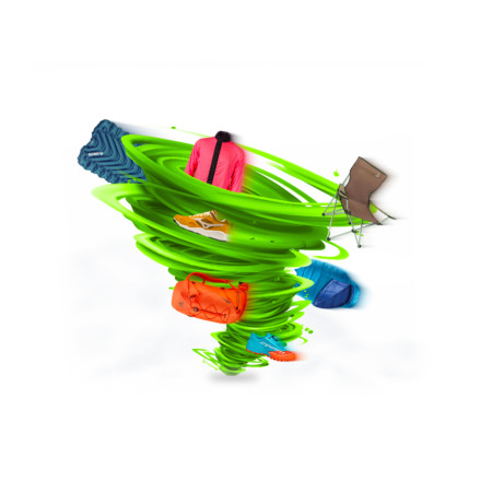 Slevové tornádo roztáčí vír slev