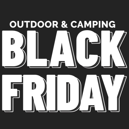 Turistické vybavení v Black Friday