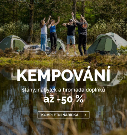 A je to tu! Nadešel čas kempování!
