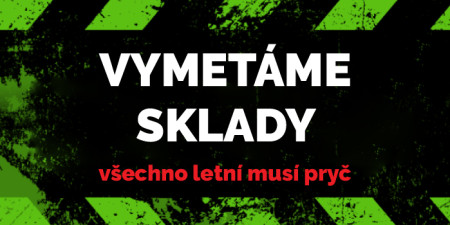 Výprodeje a velké slevy na letní zboží + soutěž