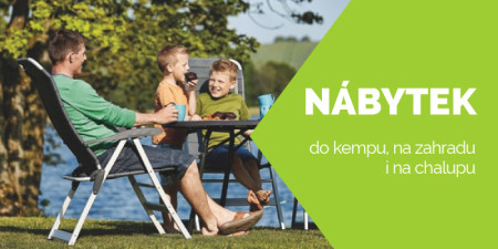 Kempingový nábytek do kempu, na zahradu i k vodě - nejširší nabídka v ČR