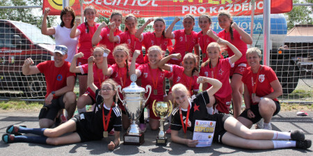 DHC Slavia Praha ml. žákyně ukončily sezónu vítězstvím