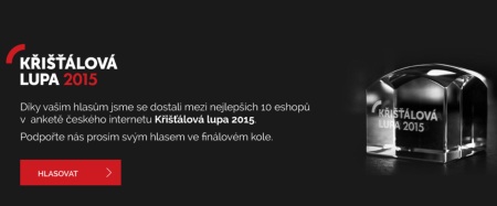 Podpořte nás v hlasování Křišťálová lupa 2015