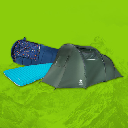 100 % zlevněných stanů ZULU