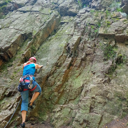 Lezení na Studeneckých skalách