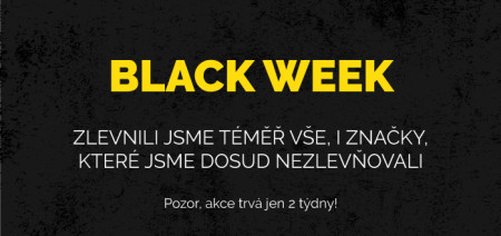 Black week - sleva na vše