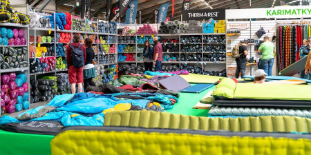 Výstava stanů a vybavení do přírody 2021