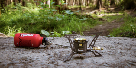Test: Vařič Primus OmniLite Ti - incl. Fuel Bottle