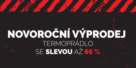 Lednový výprodej termoprádla