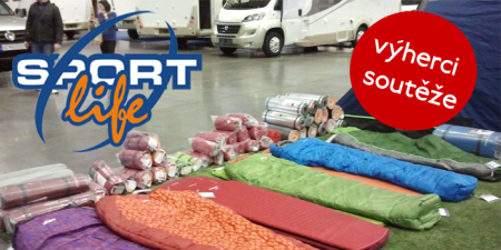 Vítězové soutěže na veletrzích SPORT Life a Caravaning 