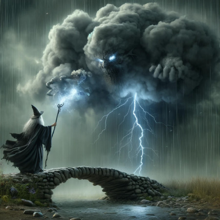 Neprojdeš dál dešti pekelný!