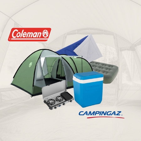 Coleman a Campingaz - dvojitá dávka kempingu a turistiky