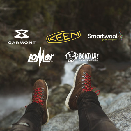 Garmont, Keen, Smartwool, Lomer, Boatilus