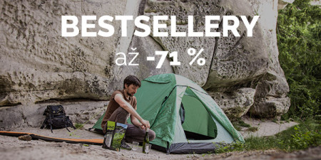 Outdoorové bestsellery + pozvánka na Výstavu stanů + bomba týdne