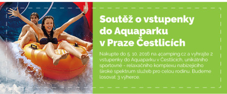 Soutěž o vstupenky do Aquaparku