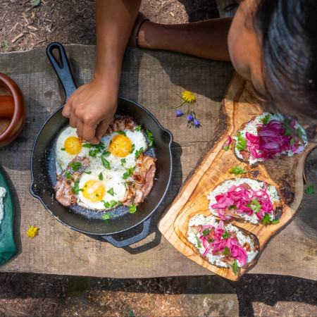 Terapie přírodou: vaření venku s Chili Ta