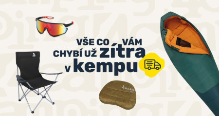 4camping pohotovost - dovezeme vám vybavení až do kempu!