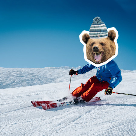 Nebuď medvěd, vylez z brlohu a užij si zimu.