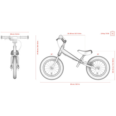 Odrážedlo Yedoo YooToo