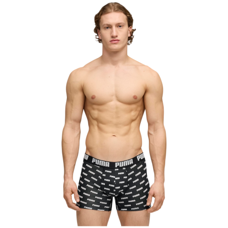 Pánské boxerky Puma Everyday Logo Print Boxers 2P