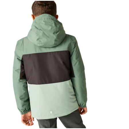 Dětská zimní bunda Regatta Beamz Dark Forest/Glacier Green