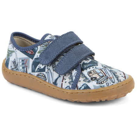 Dětské tenisky Froddo Barefoot canvas Light Blue
