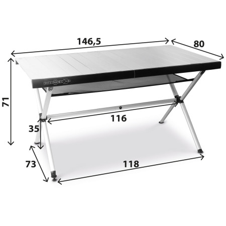 Stůl Brunner Accelerate Compack 6