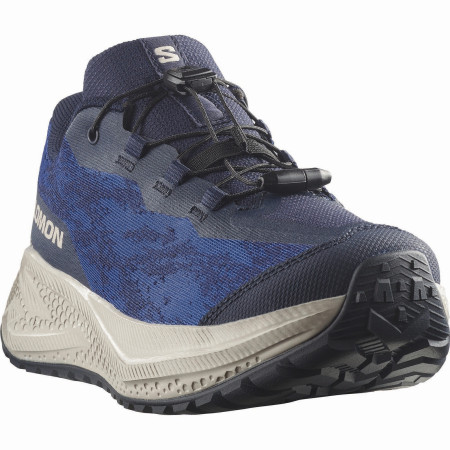 Dětské boty Salomon Aero Grvl Wp J Maritime Blue-Silver Cloud-Bluing