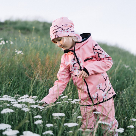 Dětská softshellová bunda WAMU Pink