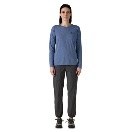 Dámské triko Patagonia W's L/S Cap Cool Daily Graphic Shirt - Lands