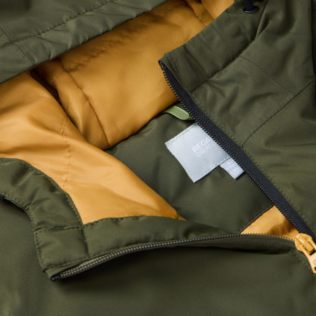 Dětská zimní bunda Regatta Junior Frelton Dark Khaki