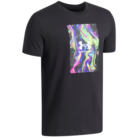 Dětské funkční triko Under Armour UA B Multi Color Photo SS Black
