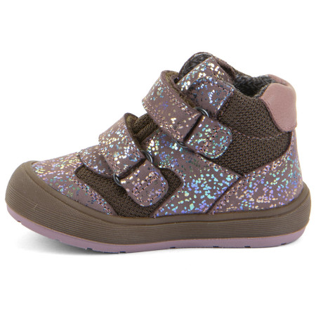 Dětské celoroční barefoot boty Froddo Ollie Lumi Tex Pink Shine