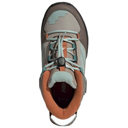 Dětské boty Adidas Terrex Ax4R Cw+ Mid Beige