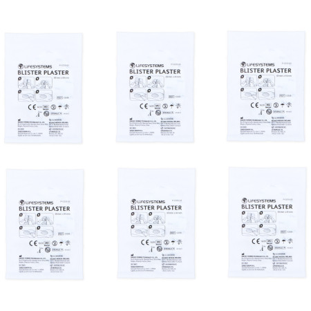Samolepící náplasti Lifesystems Blister Plasters 6 Pack