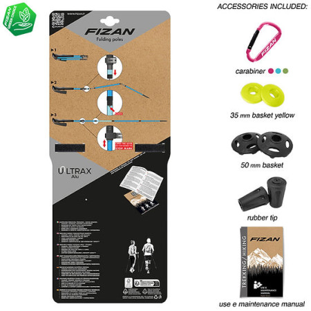 Trekové hole Fizan Ultrax Alu