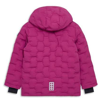 Dětská zimní bunda LEGO® Official Merchandise Lwjipe 706 Fuchsia