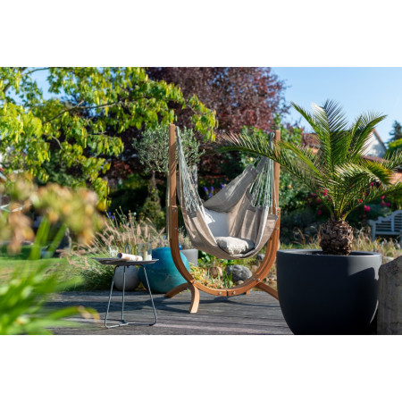 Houpací sedačka se stojanem La Siesta Udine Outdoor