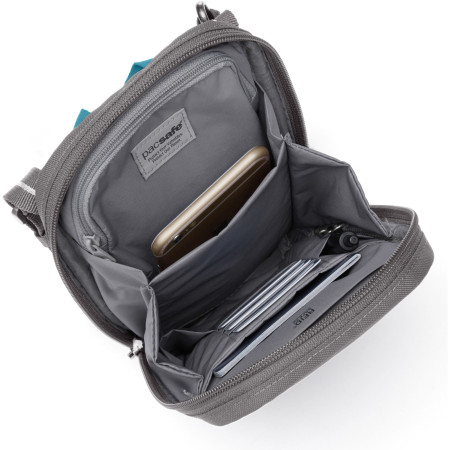Taška přes rameno Pacsafe RFIDsafe Tech Crossbody