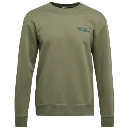 Pánská mikina Black Diamond M Mini Stacked Crewneck