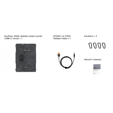 Solární panel EcoFlow 45W