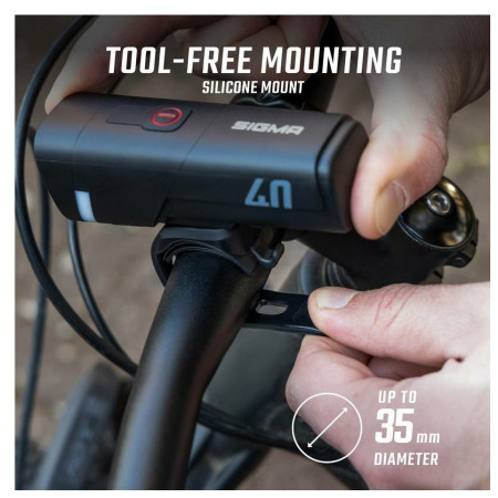 Přední světlo Sigma Aura 40