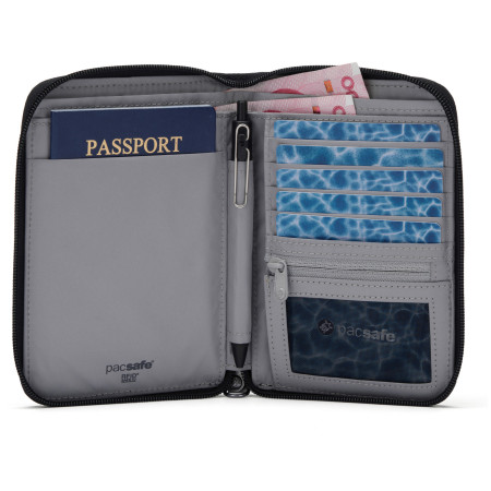 Peněženka Pacsafe RFIDsafe compact travel organizer